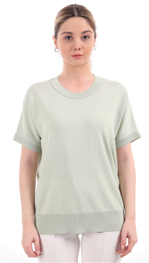 Футболка Sempre Зелений колір (SP2517Gr-L-XL) Футболка Sempre Зелений колір (SP2517Gr-L-XL)