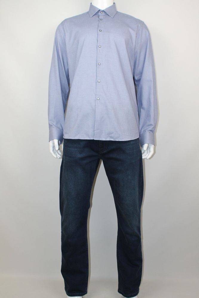 Рубашка CLIMBER Біло-синій цвет (820-1243-3XL)