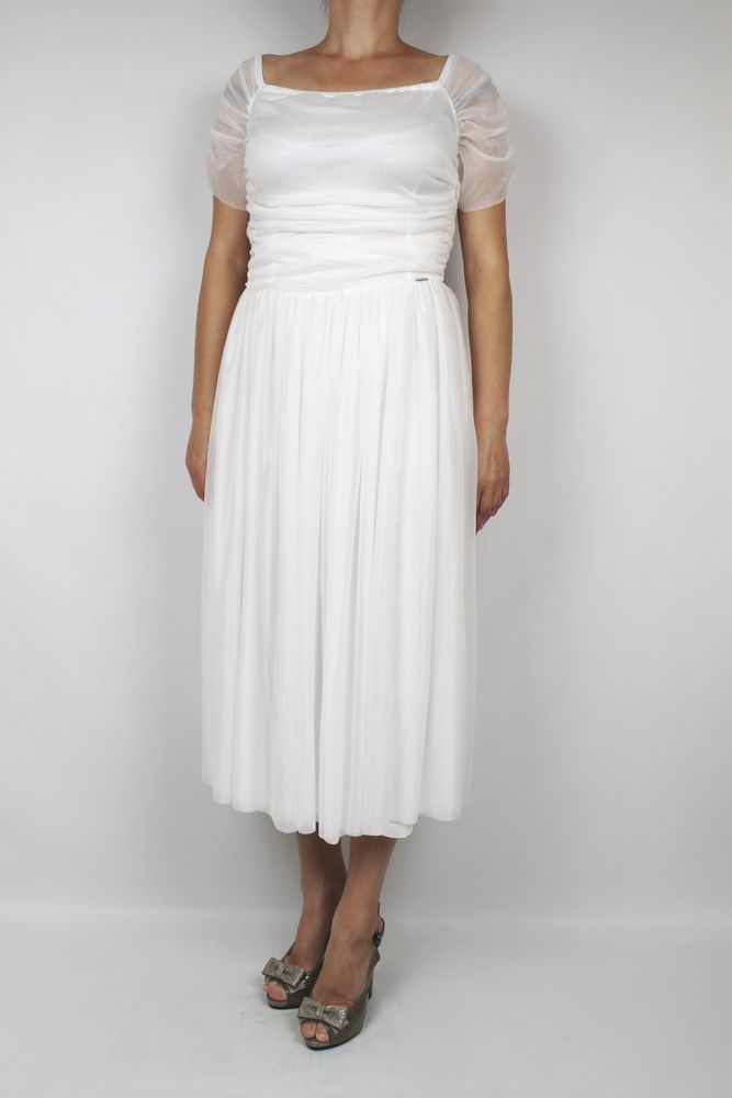 Сукня Janna Dark Білий колір (JE82211)