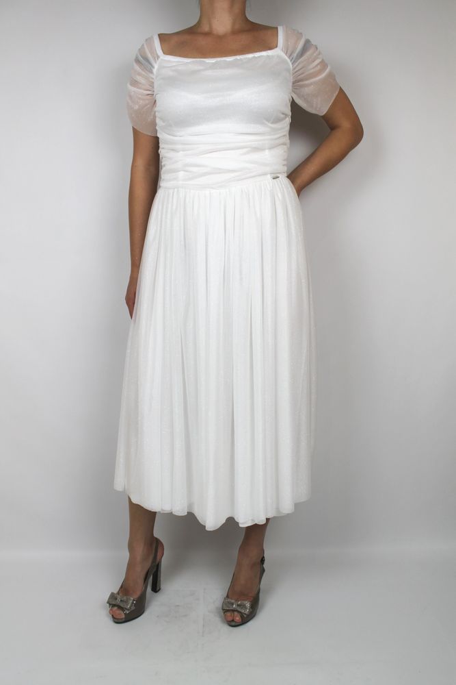 Сукня Janna Dark Білий колір (JE82211)