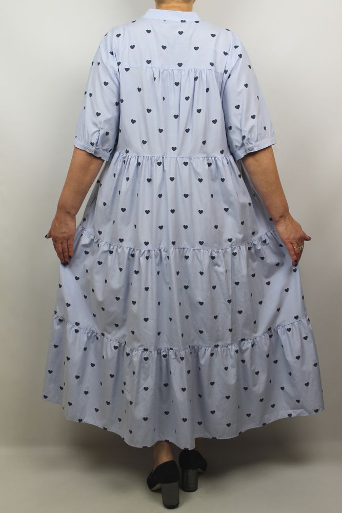 Платье Piena Голубой цвет (PE6592-46)