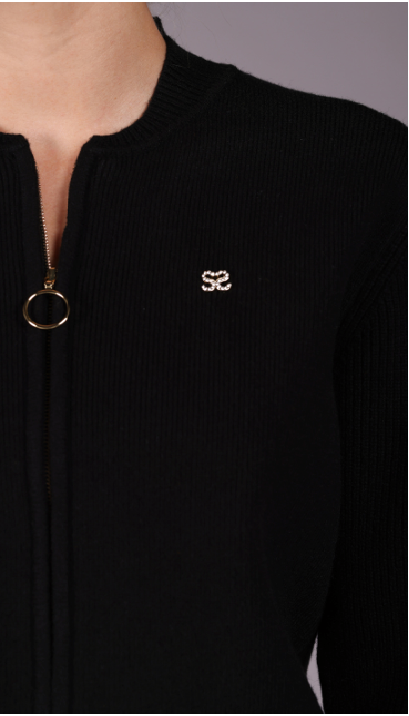 Кардиган SEMPRE Чорний колір (SMP2560BLK-L/XL)