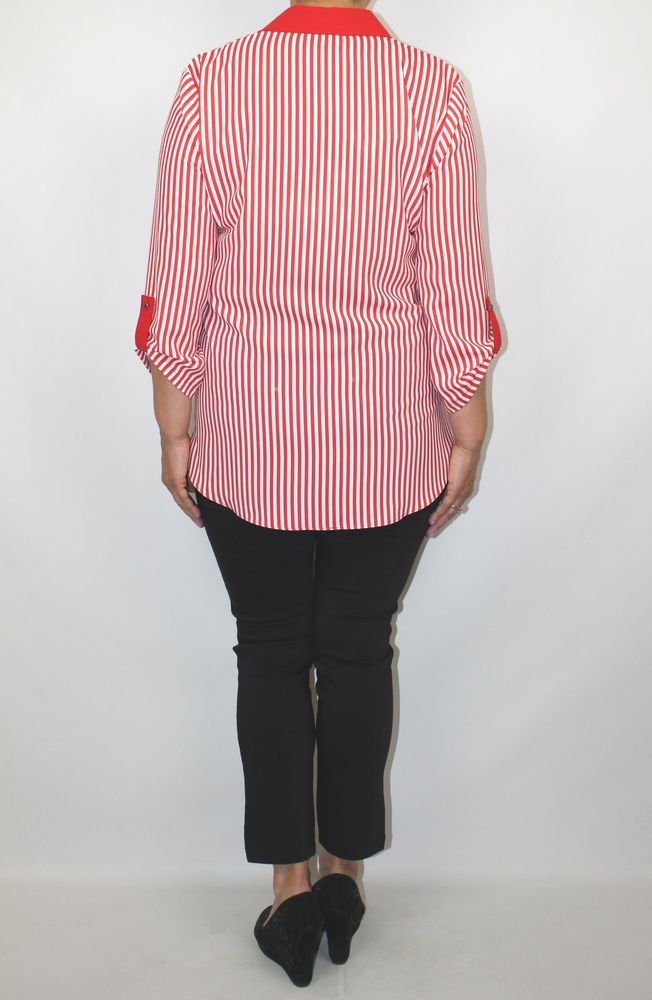 Блуза Jovenna Червоно-білий колір (JV2904R)