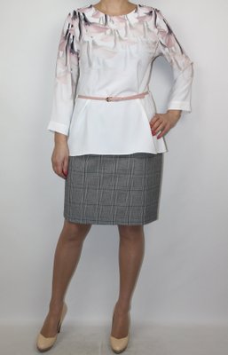 Блуза Jovenna Белый цвет (JV2955-42)