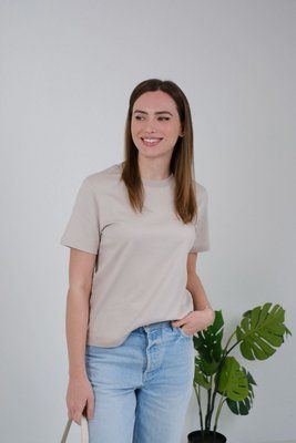 Футболка Destello Бежевий колір (DST6017Bg-L)