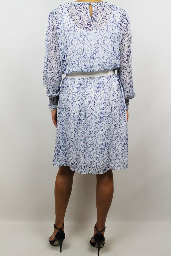 Сукня Trend Up Біло-синій колір (TR4928)
