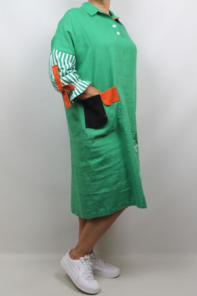 Платье Annavero Зелёный цвет (AV9246)