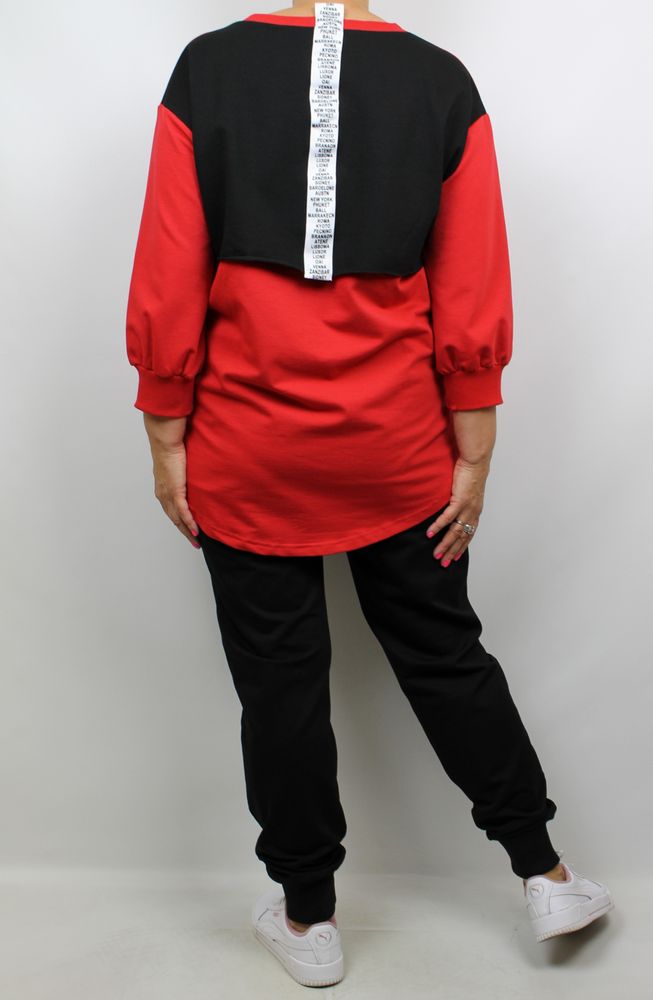 Спортивный костюм Sogo Красный цвет (SG022-XXL)