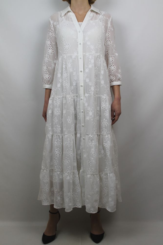 Платье Lady Form Белый цвет (LF7605)
