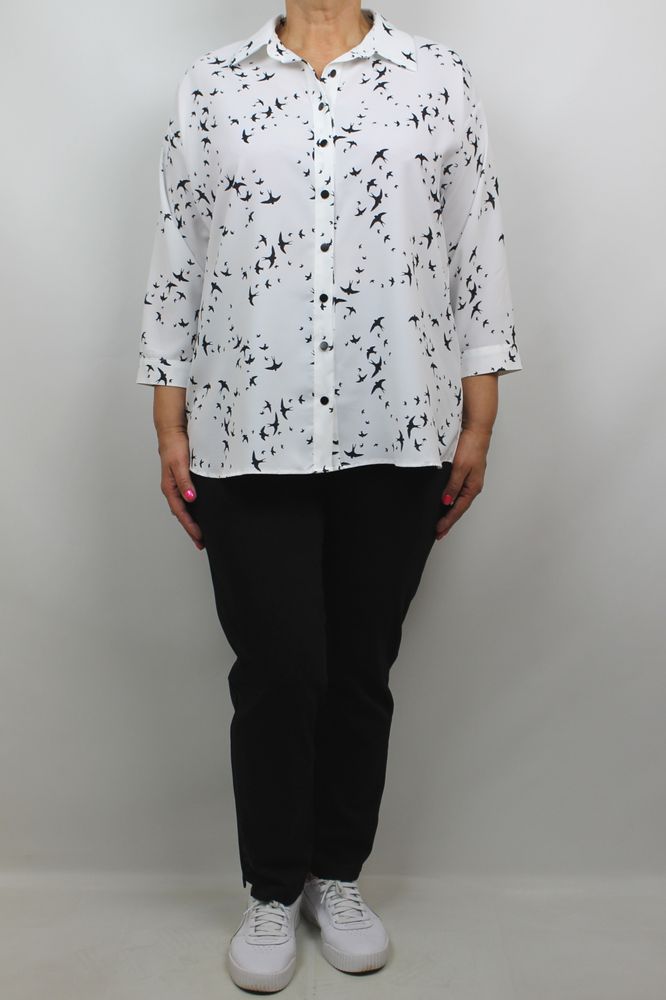 Блуза Seul Білий колір (SL51590)