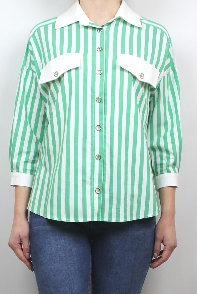 Рубашка Phardi Біло-зелений цвет (PH230058500)