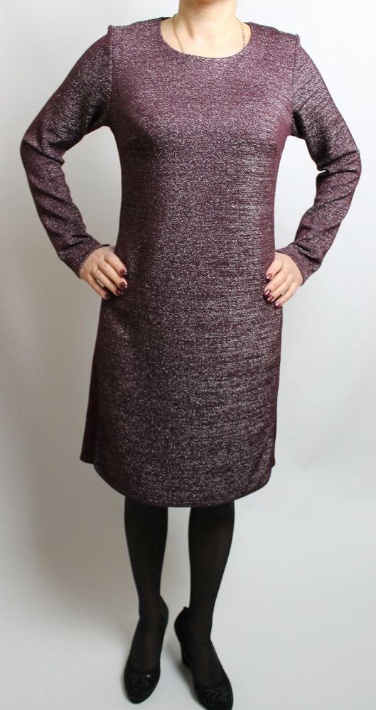 Сукня L'Hotse Бордовий колір (5086-42)