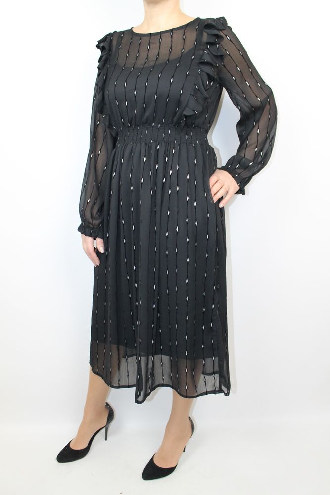 Сукня Piena Чорний колір (PN6895-48)