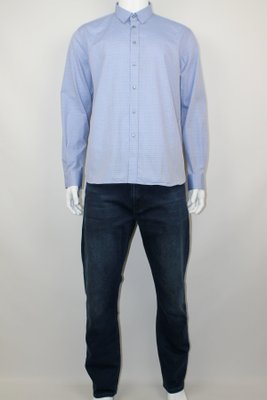 Рубашка CLIMBER Голубой цвет (820-1109-6XL)