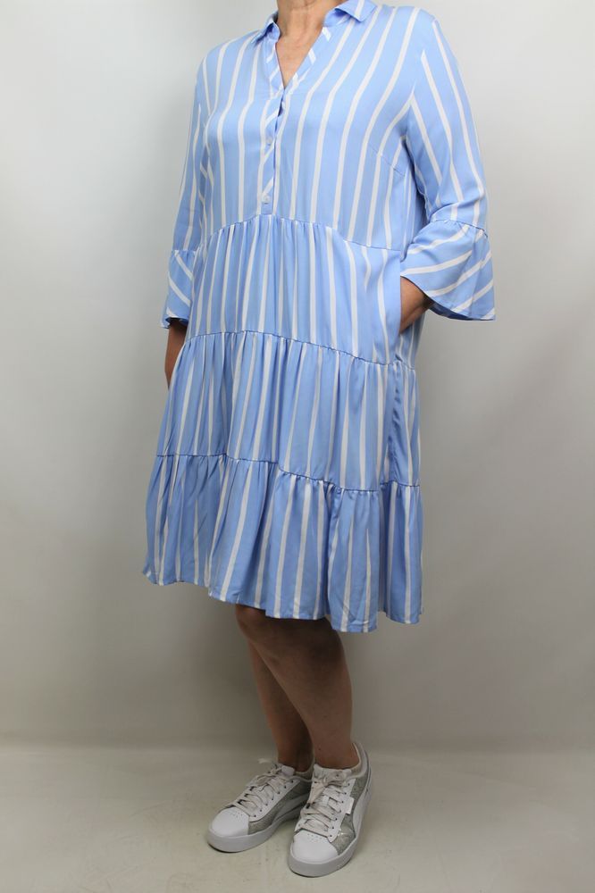 Сукня More&More Блакитно-білий колір (MM3565Bl)