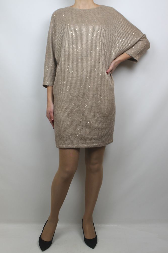 Сукня Lady Form Бежевий колір (LF9156)