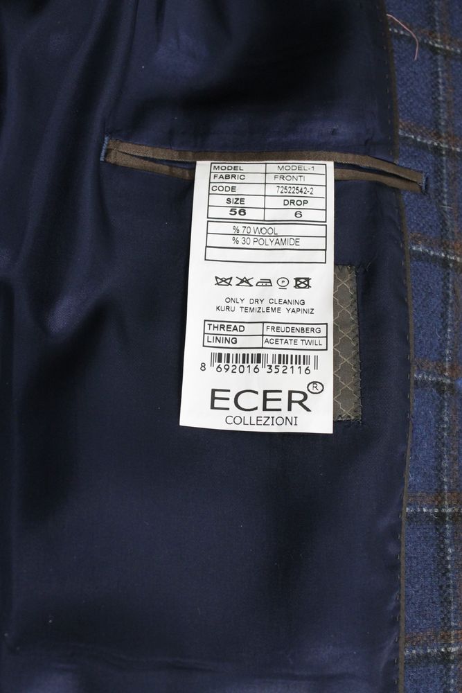 Пиджак ECER Синій цвет (72522542-54)