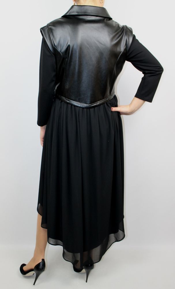 Платье ERTU Чорний цвет (ER7174-48)