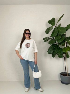 Футболка Destello Білий колір (DST7261W-L)