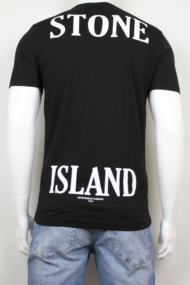 Футболка Stone Island Чорний колір (SI56642-XXL)