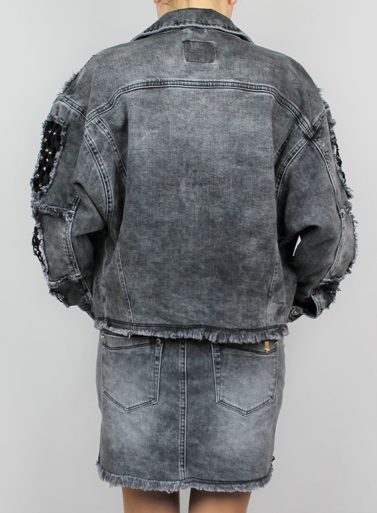 Джинсова куртка Dishe Jeans Сірий колір (DJ5073102-L)