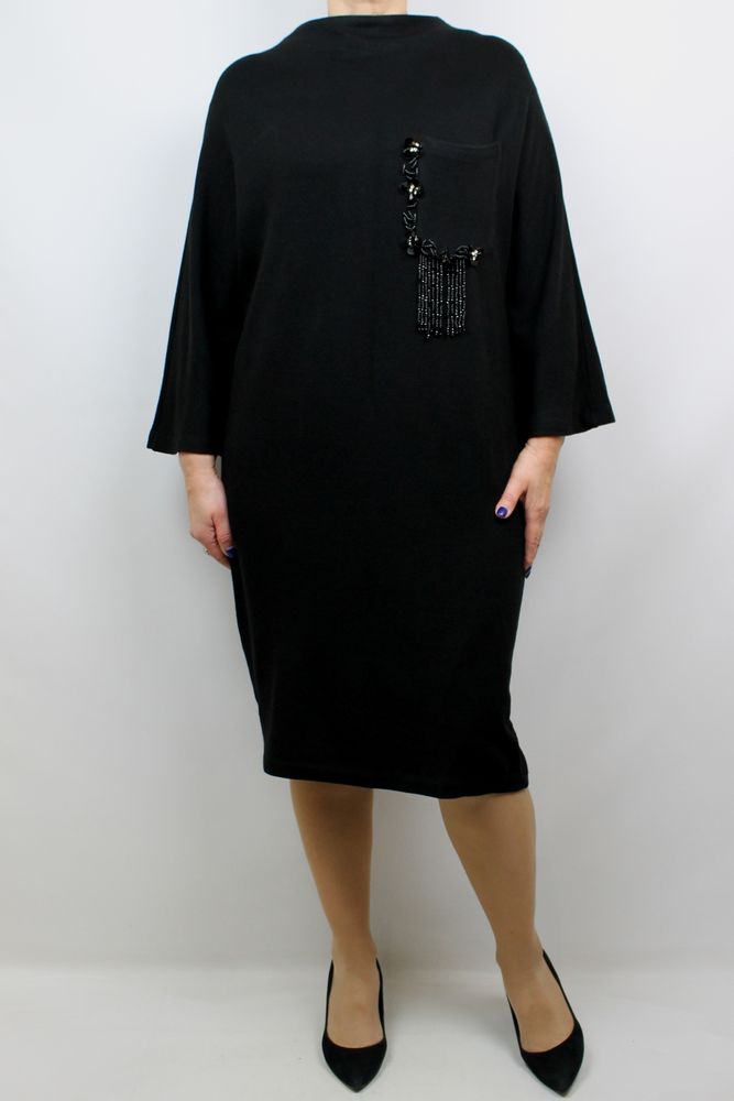 Платье Biljana Чорний цвет (BJN5543828-44)