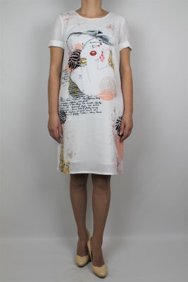 Платье Perzoni Белый цвет (PRZ8190)