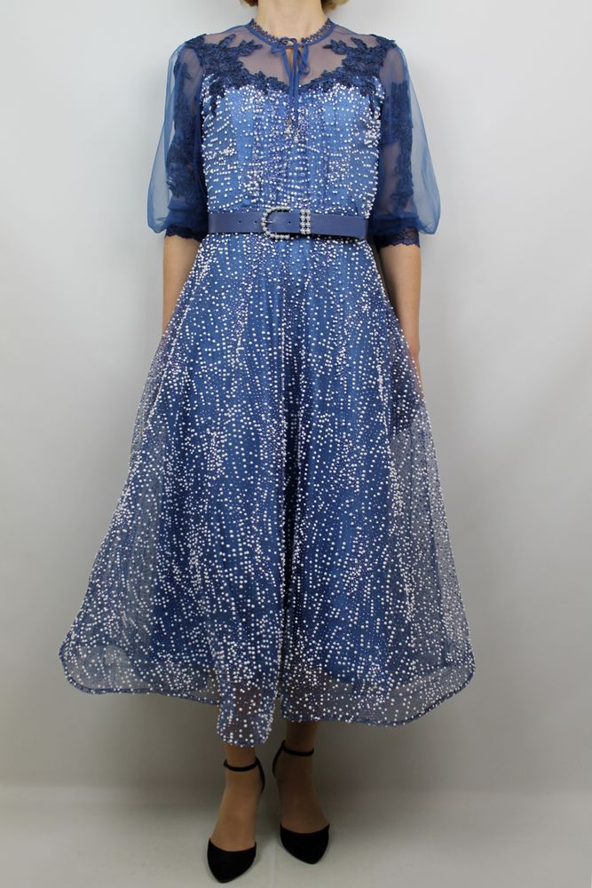 Платье DZYN Синій цвет (DZ9098)