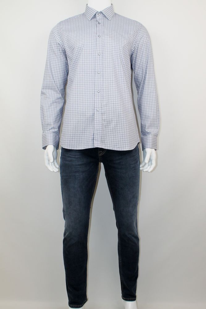 Рубашка CLIMBER Біло-сірий цвет (820-1248G-M)