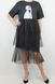 Сукня Verda Чорний колір (VD20SDRE329-46) 2 з 2