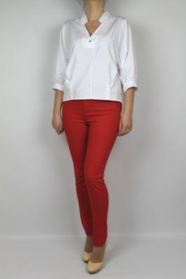 Блуза Perzoni Білий колір (PZ4103-42)