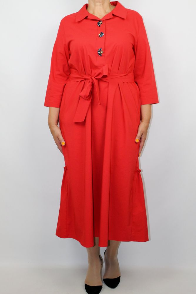 Платье A'LUCH Красный цвет (AL8020R-48)