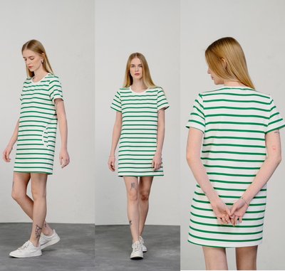Сукня Azuri Біло-зелений колір (AR6437Gr)