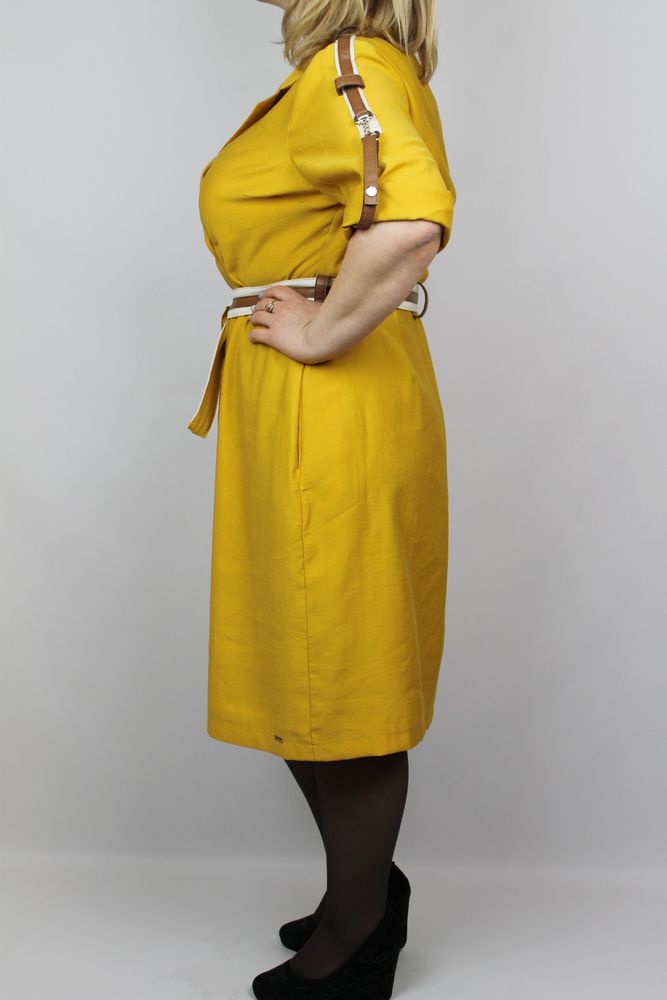 Сукня Phardi Гірчичний колір (941836255XLE-48)