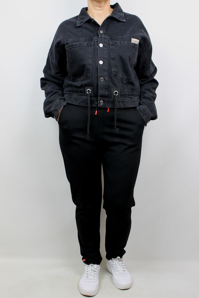 Джинсова куртка Avantgarde Сірий колір (AVG2153)