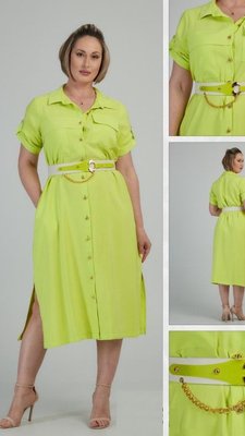 Сукня DZYN Лимонний колір (DZ9594-48)