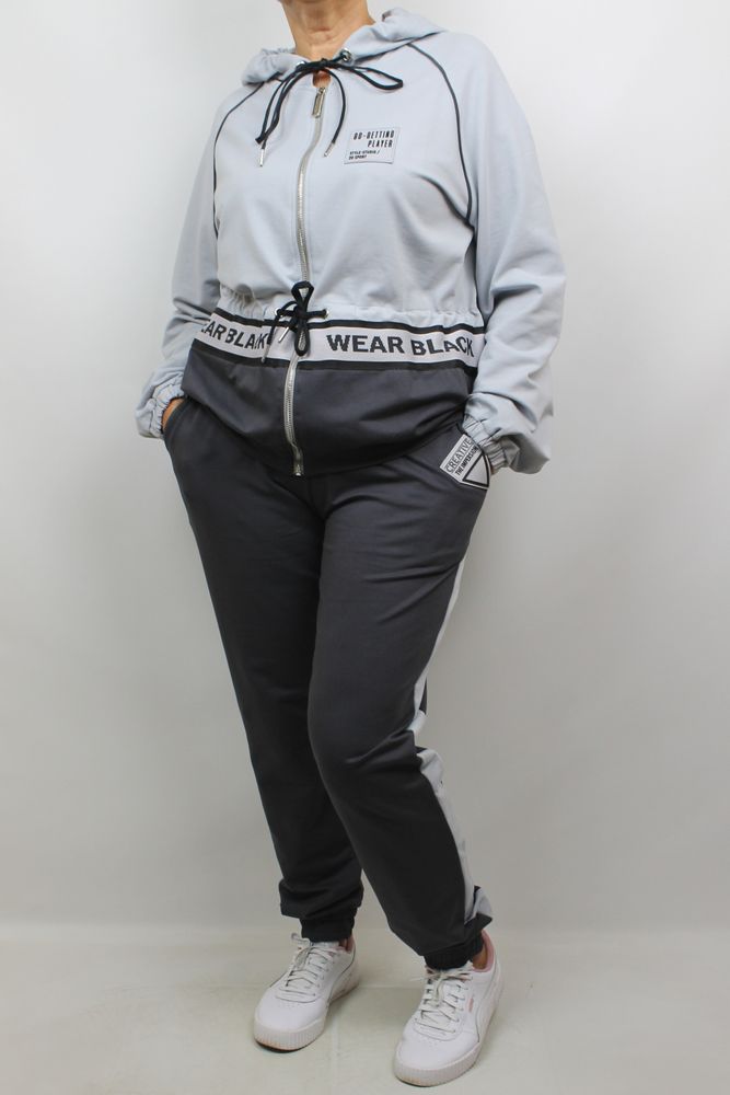 Спортивний костюм Sogo Сірий колір (SG01680Gr-XXL)