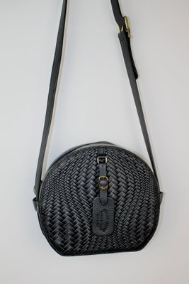 Сумка Genuine Leather Чорний колір (GL091)