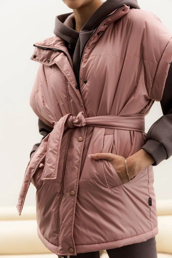 Міжсезонна куртка Seventeen Рожевй колір (St2088Pk)