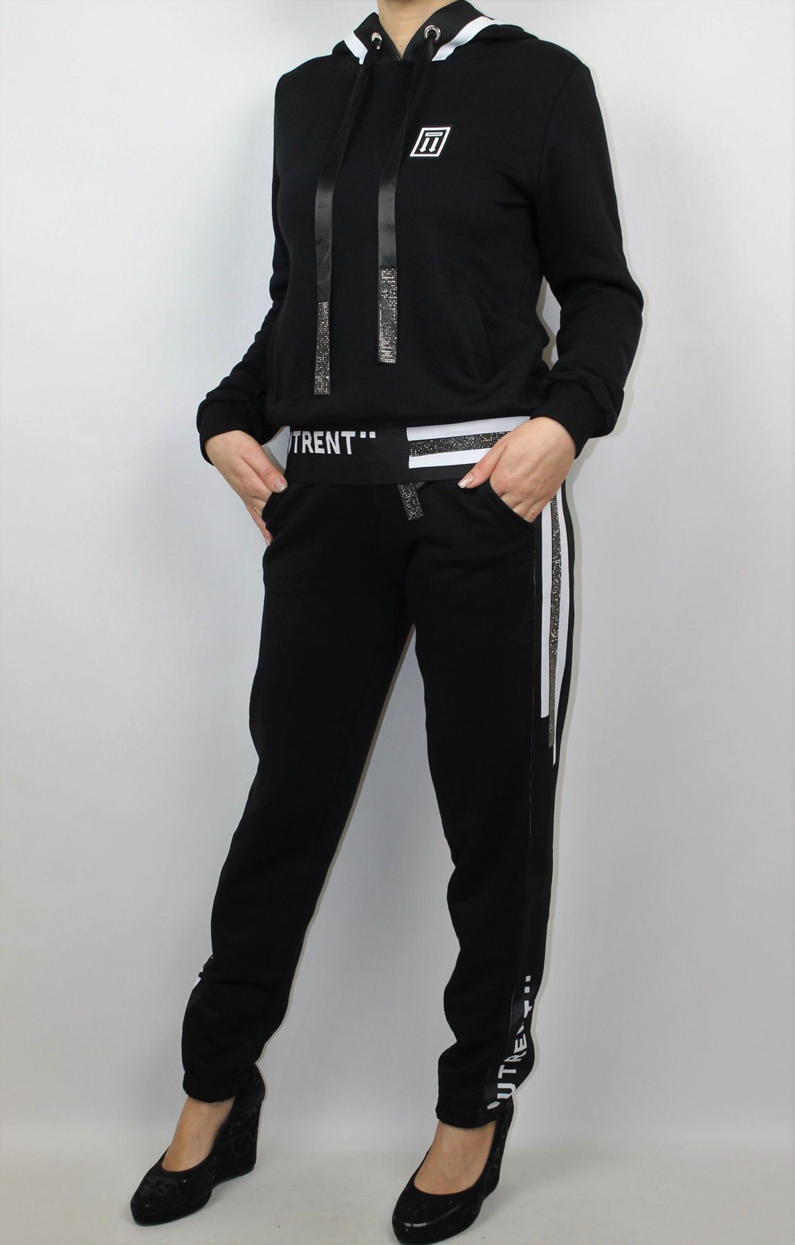 Женский костюм Sogo Tracksuit White sg9562 63