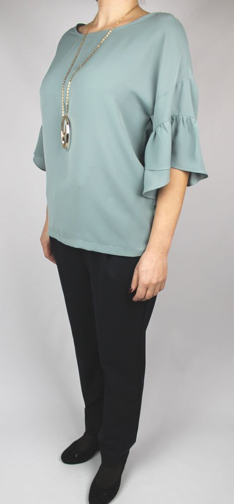 Блуза F&K Зелений колір (4248)