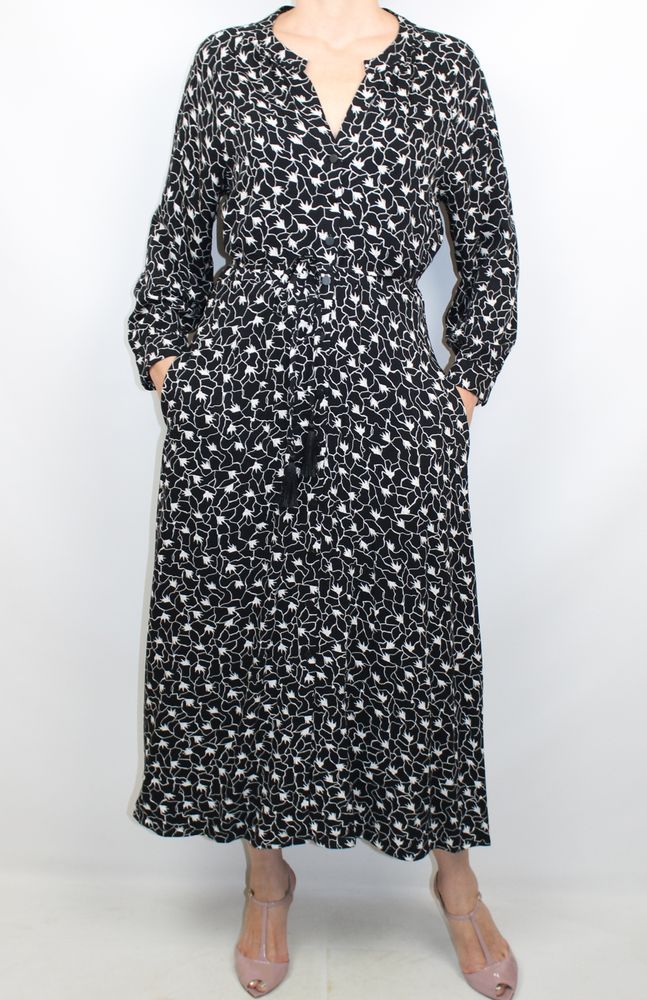 Сукня Piena Чорно-білий колір (PE6086W)