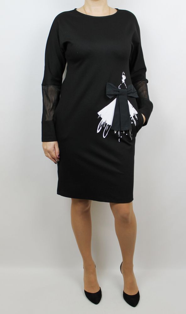 Платье Fenka Чорний цвет (FN1125)