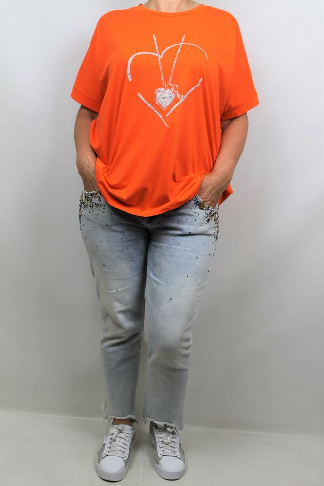 Футболка Destello Оранжевий колір (DST8001-XXL)