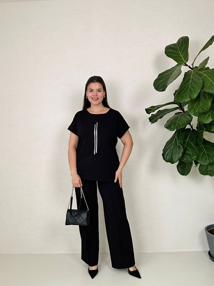 Футболка Destello Чорний колір (DST8760Bk-XXL) Футболка Destello Чорний колір (DST8760Bk-XXL)