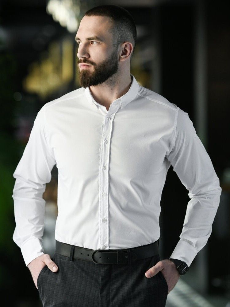 Рубашка POBEDOV Белый цвет (PV1223Wt)