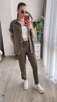Костюм Urban Style Коричневий колір (US0026Br-L)