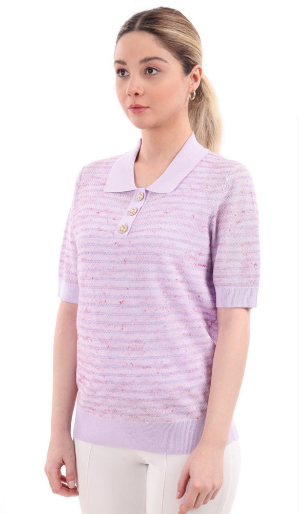 Поло Sempre Ліловий колір (SP2522-L-XL) Поло Sempre Ліловий колір (SP2522-L-XL)